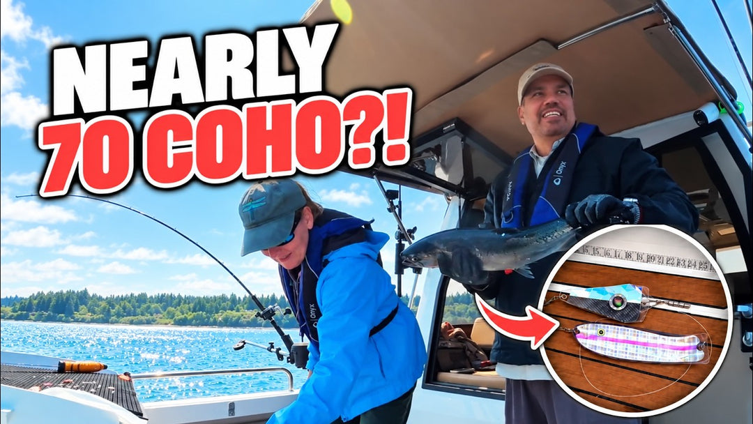 Nearly 70 Coho?!