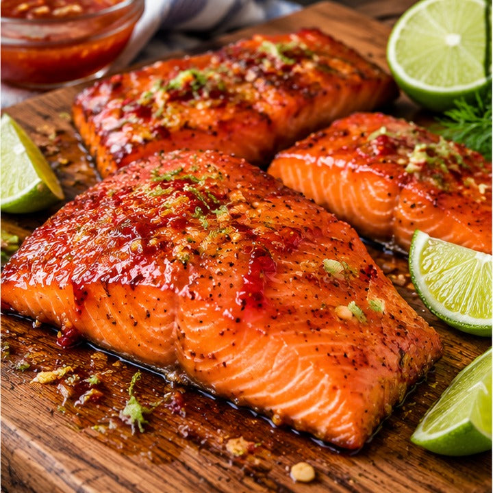 Sweet Chili Lime Smoked Salmon