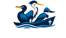 Drops in the Ocean logo in white
