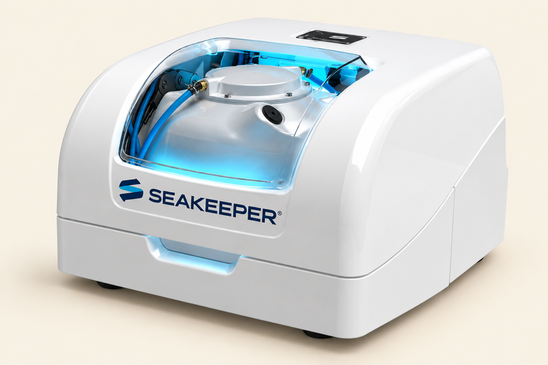 Seakeeper 1 gyroscopic stabilizer designed to reduce boat roll and improve comfort on the water | Drops in the Ocean